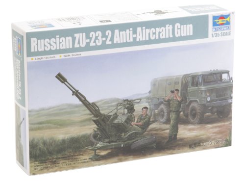 Trumpeter Russian ZU23-2 Anti-Aircraft Gun (1/35 Scale)