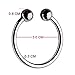 Imperia 18+ Adults Only Sex Toys Collection Penis Glans Ring Erection Enhancing with Stainless Steel Joy Ball Sex Toy Rings for Cock Pleasure (2 Joy Balls, 30mm = 1.18