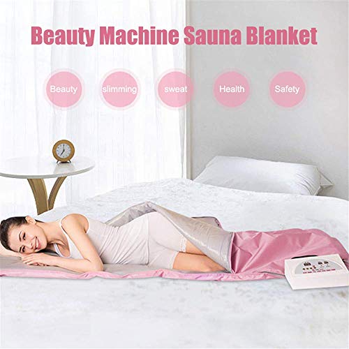 TTLIFE Infrared FIR Digital Heat Sauna Blanket, Body Shape Slimming