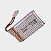 Teenitor 3.7V 680mAh 20C Lipo Battery(4PCS) with 5 in 1 X5 Battery Charger for Syma X5C X5C-1 X5SW X5SC X5A X5 & Cheerson CX-30W - Batteries Upgrade - Longer Flight Time Parts