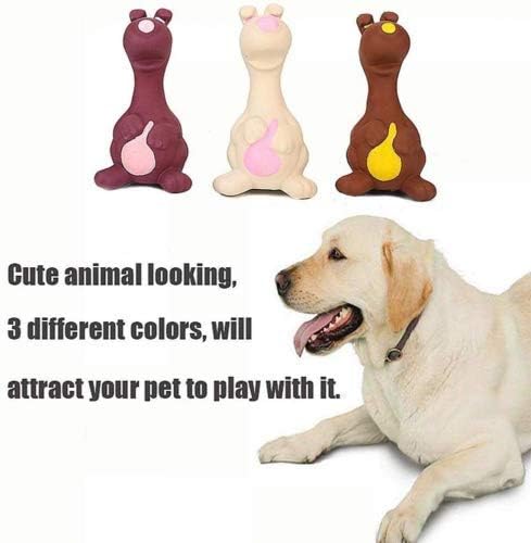 PETS EMPIRE Dog Squeaky Toys Cartoon Sound Toy Soft Non-Toxic Squeak Latex Puppy (Pack of 3) - Image 3