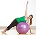 Gaiam Total Body Balance Ball Kit - Includes Anti-Burst Stability Exercise Yoga Ball, Air Pump, Workout Program
