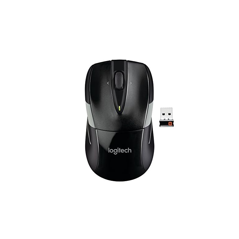 Logitech M525 Wireless Mouse – Long 3 Year Battery Life, Ergonomic Shape for Right or Left Hand Use, Micro-Precision…