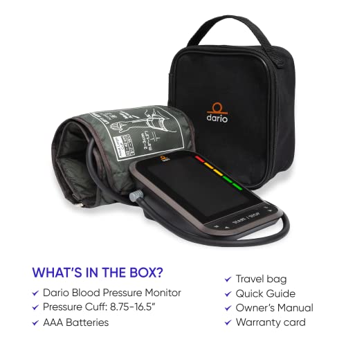 Dario Blood Pressure Monitor Gen2 Automatic Digital BP Machine with