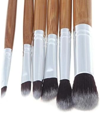 Coper® 6pcs Bamboo Professional Eyeshadow Makeup Cosmetic Tool Kabuki Eye Brush Set