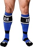 Timoteo-A017-Cellblock13 Viper-Men's High Rise Athletic Socks