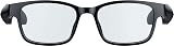 Razer Anzu Smart Glasses Large Rectangular with Blue Light Lenses Black