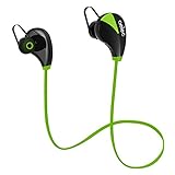 aelec Bluetooth Headphones Wireless Sports Earbuds Sweatproof Earphones Noise Cancelling Headsets with Mic for Running Jogging Long Battery Life