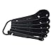 OXO Good Grips 6-Piece Measuring Spoon Set, Black