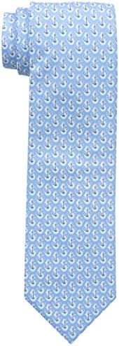 American Lifestyle Men's Anchor Necktie, Blue, One Size