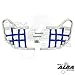 Yamaha Warrior YFM 350X (1990-2004) Standard Nerf Bars Silver w/Blue Net