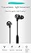 Wireless Headphones, Bluetooth Headphones with Magnetic Connection Nano Coating,Lightweight Bluetooth 5.0, IPX5 Sweatproof Sports Earbudsthumb 1