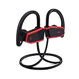 Bluetooth Headphones, Sbode Wireless Earbuds with Microphone, Richer Bass and Hi-Quality Sound in-Ear Earphones w/Mic, Waterproof IPX7, 7-9 Hrs Playtime Noise Cancelling（Comfy & Secure Fit）