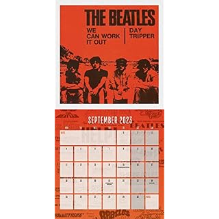 The Beatles Square Calendar - Les Beatles, Paul McCartney, John Lennon, RIngo Starr, George Harrison The Beatles Square Calendar – Image 3