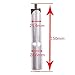 SENQI Bike Threadless Stem Handlebar Fork Stem Adapter 25.4mm Black