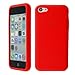 Eco-Fused Case Bundle for iPhone 5C Including 10 Flexible Silicone Cases and Microfiber Cleaning Cloth (Pink/hot Pink/Black/Orange/red/Blue/Purple/White/Green/Yellow)