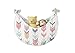 Sweet Jojo Designs 9-Piece Grey, Coral and Mint Woodland Arrow Crib Bed Bedding Set with Bumper for a Newborn Baby Girl