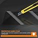 Martian Notifier Screen Protector [5-Pack], Flex Shield - Ultra Clear Japanese PET Film with - Bubble-Free HD Clarity with Anti-Fingerprint & Scratch Resistance