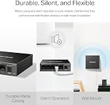 MERCUSYS MS105GS 5 Port Gigabit Ethernet Switch Metal Case Desktop Wall Mount view 8
