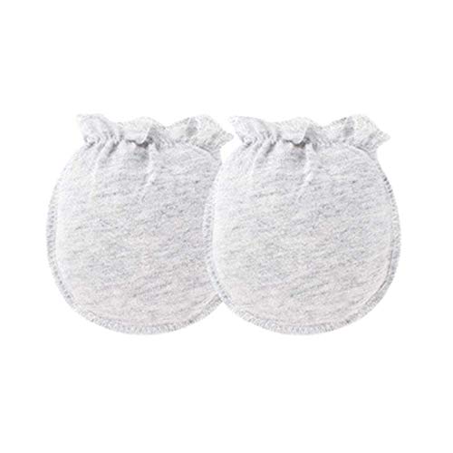 Adeimoo Baby Cotton Gloves Newborn Infant Toddler No Scratch Mittens (6 pair G) - Thumbnail 4