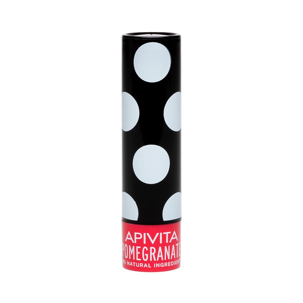 Apivita Propoline Lip Aid Care Balm,Pomegranate Shade