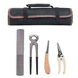 IWONGO Horses Farrier Hoof Tool Kit with Roll Pack