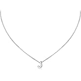 MOMOL Small Initial Necklace for Women Stainless Steel Tiny Letter Necklace Personalized Name Necklace