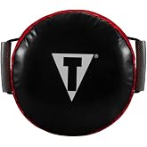 TITLE Boxing Classic Round Punch Shield 2.0, Red/Black - Punch Shield, Target, Coaching Tool, Muay Thai Pad