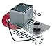 Taylor Cable 48101 Aluminum Battery Box with 16-Ft 2-Gauge Battery Cable Kit