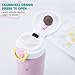 Kids Water Bottle Thermoses Unicorn Water Bottle Cup Metal Stainless Steel Vacuum Insulated Water Flask for School Kids Girls Lunch Box Leak Proof BPA Free No Straw - 12oz (Pink)