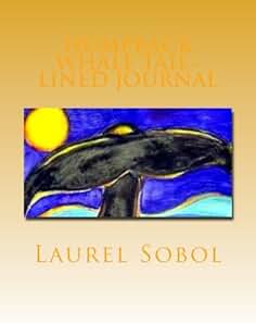 Humpback Whale Tail~ Lined Journal (Fine Art Rainbow Journal Collection~ Soli Deo Gloria Forever)
