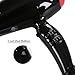 JINRI 1875W Negative Ionic Hair Dryer, Professional Salon Blow Dryer, Low Noise Fast Drying & Powerful AC Motor and Diffuser Comb for Men Women,3 Heat & 2 Speed Settings