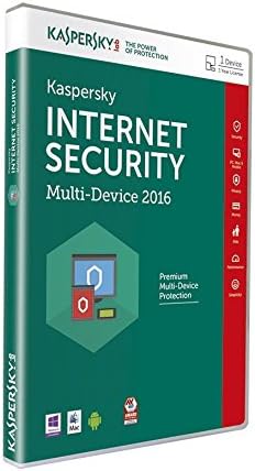 Kaspersky Internet Security 2016 Multi-Device, 1 Device - Disc (PC)