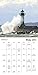 Lighthouses Mini Wall Calendar (2017)