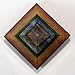 Chakra Pyramid | Energy Generator | Absorbs Negativity Spreads Positivity | Red Green Blue Reiki gemstone pyramid | Base Approx. 1.75