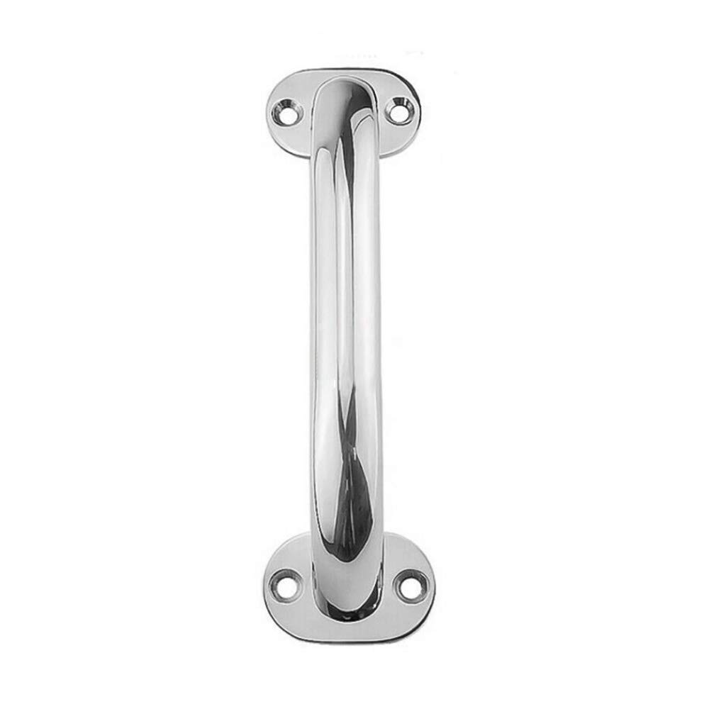 Mtsooning Marine Grade 316 Stainless Steel Grab Handle Door Handrail Grip Rail Grab Bar Handle Boat Hatch Yacht Marine Bathroom with 4PCS Screw