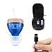 TKING Rechargeable Hearing Amplifier for Adults,Superior Noise Reduction & Feedback Cancelling,Aid and Assist Hearing (Blue, Rechargeable Type)