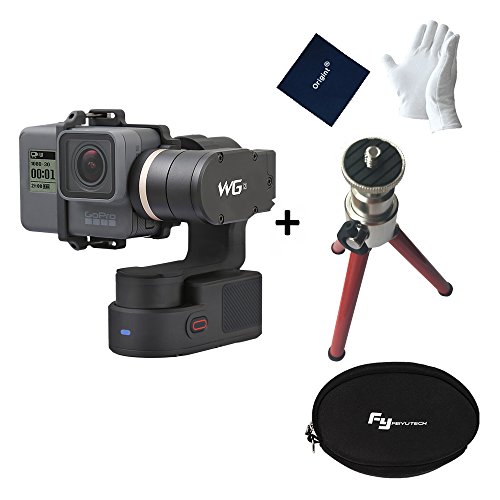 Feiyu WG2 Updated 3-Axis Wearable Waterproof Gimbal for GoPro Hero5 / GoPro Hero4 / Session and Cameras with Similar Dimensions (tripod include)