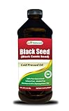 Best Naturals Black Seed Oil 8 OZ - Cold Pressed Black Cumin Seed Oil from 100% Genuine Nigella Sativa
