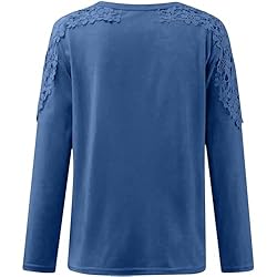 iPOGP Women's Round Neck Solid Color Hollow