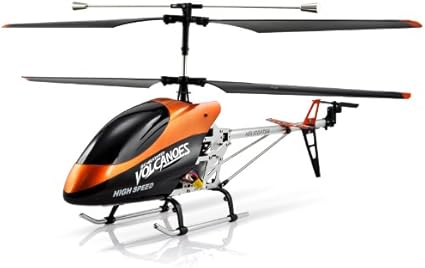rc helicopter volcanoes
