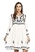 Riviera Sun Tunic Dresses for Women 21643-WHITE-1X