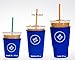 Sok It Java Sok Iced Coffee & Cold Soda Insulated Neoprene Cup Sleeve (Dark Blue, Medium: 22-28oz)