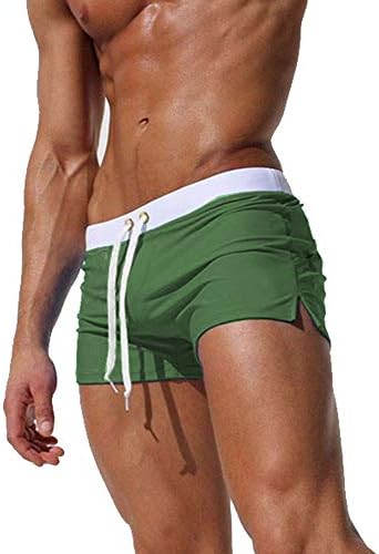 Malavita Men Swim Trunks Shorts Beach Shorts with Zipper Pockets