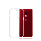 OnePlus 6 Case, TopACE TPU Rubber Gel Shock-Absorption Bumper Anti-Scratch Transparent Silicone Cover for OnePlus 6 (Clear)