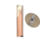 Ultra-thin Lighter Flint Butane Lighter Windproof