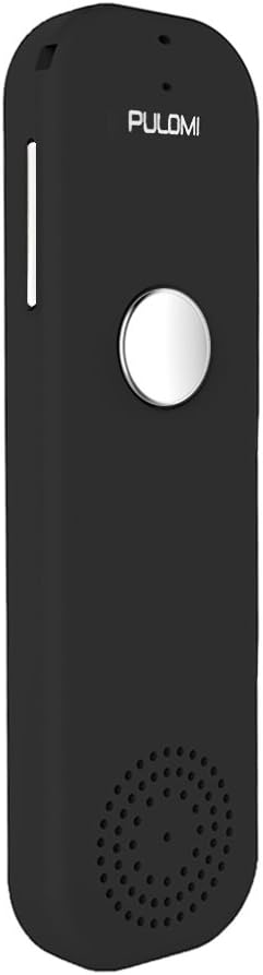 TT Easy Trans Smart Language Translator Device Electronic Pocket Voice Bluetooth 52 Languages for Learning Travel Shopping Business White Red Black