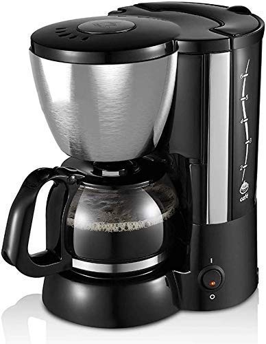 AJH Kaffeemaschine, Filterkaffeemaschine, Kaffeemaschine mit einem Fassungsvermögen von 0,65 l für bis zu 6 Tassen…