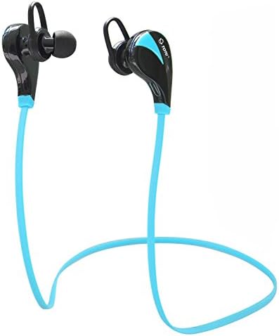 Vilso Bluetooth Headphones,Wireless Stereo Earbuds Sweatproof Running Headset In-Ear SportS with Microphone with Bluetooth 4.1, Balanced Audio, (Blue)