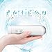 mini boss Portable Travel Electric Bidet Sprayer with 180°Adjustable Nozzle, Handheld Personal Bidet for Disability, Traveling, Outdoors, Postoperative ,White